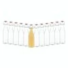 Null 12er Set Bügelflasche Anton 500 Ml + Bügelverschluss - Glasflasche Für Most, Saft, Essig & Öl