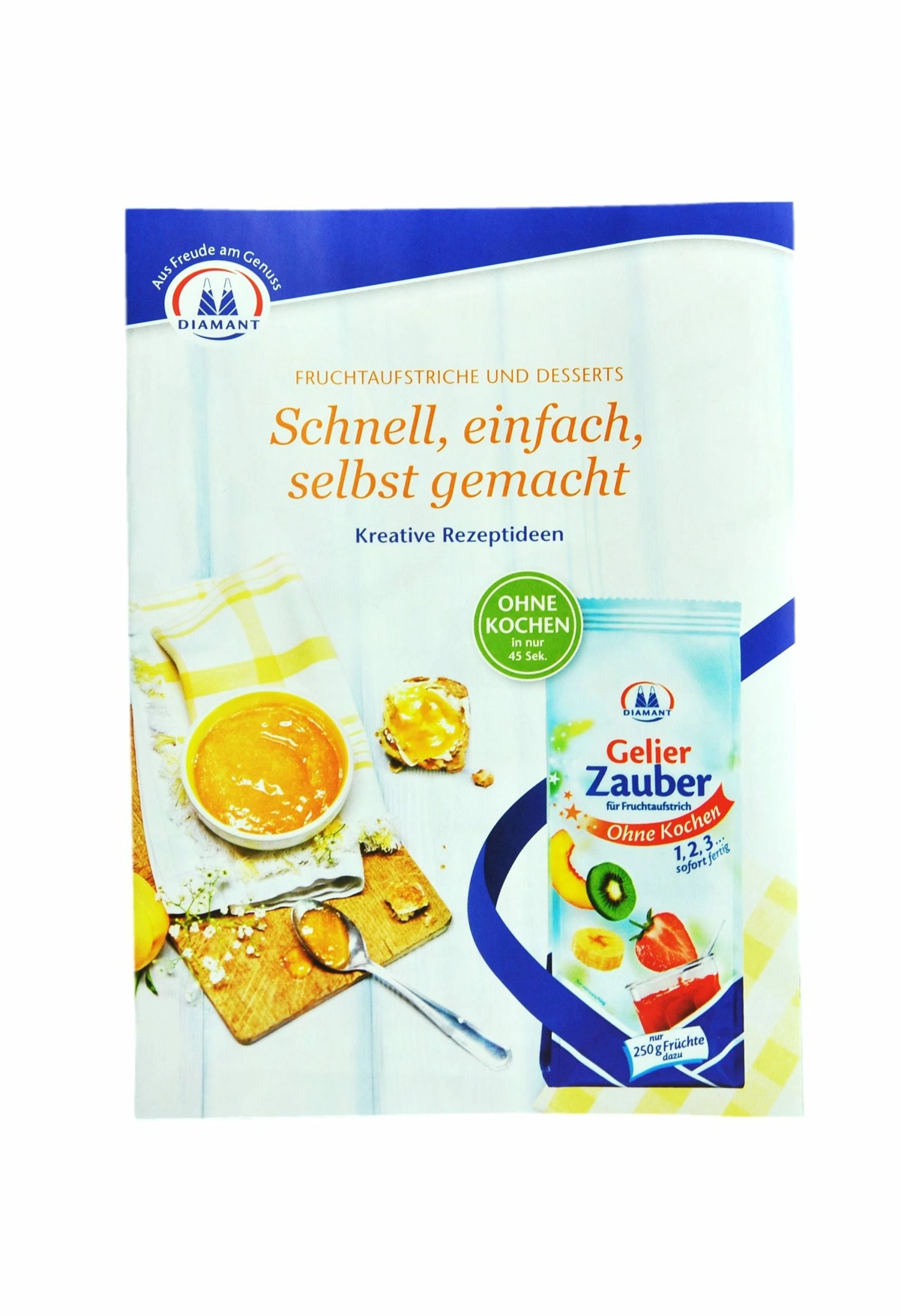 Null 24er Set Weck Gläser 220ml Schmuckgläser, 1/4L Sturzgläser Inkl. Gelierzauber Rezeptheft Von Diamantzucker 8 Null 24er Set Weck Gläser 220ml Schmuckgläser, 1/4L Sturzgläser Inkl. Gelierzauber Rezeptheft Von Diamantzucker – Bild 6