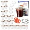 Null 24er Set Weck Sturzgläser 290ml Hoch, 1/5L Gläser Mit 24 Glasdeckeln, 24 Einkochringen Und 48 Klammern Inkl. Gelierzauber Rezeptheft Von Diamantzucker -Null Shop 5288fd84 6533 4adf 9fd9 1d61a4c20f19 scaled