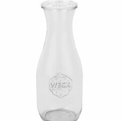 Null 8er Set Weck Gläser 530ml Saftflasche Mit 8 Glasdeckeln Inkl. Gelierzauber Rezeptheft Von Diamantzucker