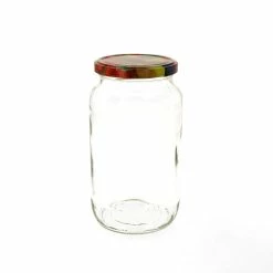 Null 12er Set Rundglas 1062 Ml To 82 Obst Gelbe Birne Deckel Incl. Diamant Gelierzauber Rezeptheft