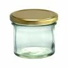 Null 100er Set Sturzglas 125 Ml Marmeladenglas Einmachglas Einweckglas To 66 Goldener Deckel Incl. Diamant-Zucker Gelierzauber Rezeptheft
