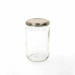 Null 12er Set Rundglas 720 Ml To 82 Silberner Deckel Incl. Diamant Gelierzauber Rezeptheft