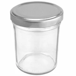 Null 12er Set Sturzglas 230 Ml HOCH To 66 Silberner Deckel Incl. Diamant Gelierzauber Rezeptheft