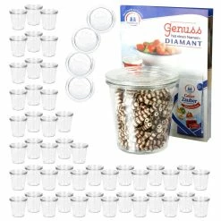 Null 48er Set Weck Sturzgläser 290ml Hoch, 1/5L Gläser Inkl. Gelierzauber Rezeptheft Von Diamantzucker -Null Shop 1548272f 1e0f 43d0 822e 9db7d23784b8 scaled