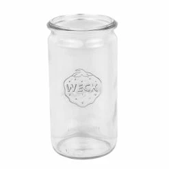 Null 9er Set Weck Gläser 1590ml Zylindergläser, 1,5L Sturzgläser Inkl. Gelierzauber Rezeptheft Von Diamantzucker