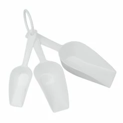 Null 3er Set Dosierschaufeln Messlöffel Mehlschaufel Kaffeeschaufel Dosierhilfe